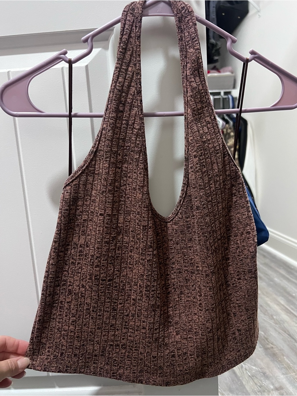 Ribbed Knit Halter Too
